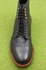 Shoe The Bear Mens York Lace Boot - Black Leather Top View