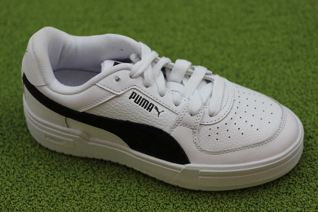 Puma Unisex CA Pro Classic Sneaker - White Leather Side Angle View
