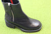 Halmanera Women's Moss41 Boot - Black Calf Side Angle View