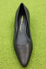 Intentionally Blank Women's Tradition Pump - Black Calf Top View