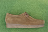 Clarks Women's Wallabee - Cola Suede Side View