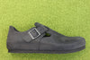 Birkenstock Men's London Shoe - Black Oiled Leather Side View