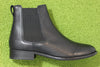 Frye Women's Carly Chelsea Boot - Black Calf Side View