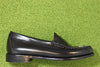GH Bass Women's Whitney Weejuns Loafer - Black Leather Side View