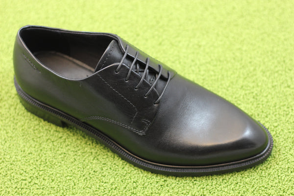 Vagabond Womens Frances Oxford - Black Leather  Side Angle View