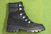 Timberland Women's Cortina Valley Boot - Black Leather/Nylon Side View