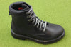 Sorel Women's Lennox Lace WP Boot - Black Leather Side Angle View