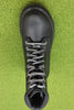 Sorel Women's Lennox Lace WP Boot - Black Leather Top View
