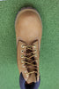 Men's Premium 6 Inch Waterproof Boot - Wheat Nubuck Leather Top View